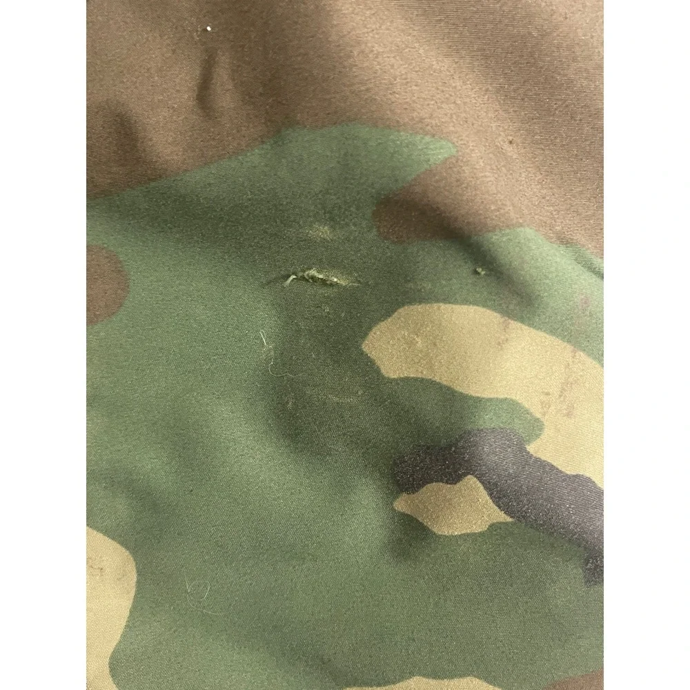 US Military ECWCS Gen 1 Woodland Camo Parka Cold Weather Jacket Small Short